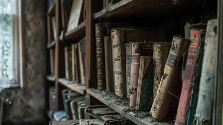 bookshelves